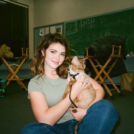 The Behind the Scenes of Alisha Newton from the TV Series Devil in Ohio. 